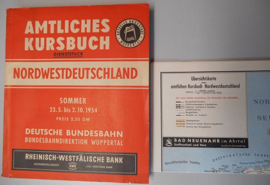 Kursbuch 1954 Sommer