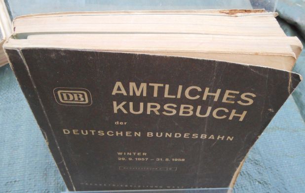 Amtliches Kursbuch Winter 1957/58