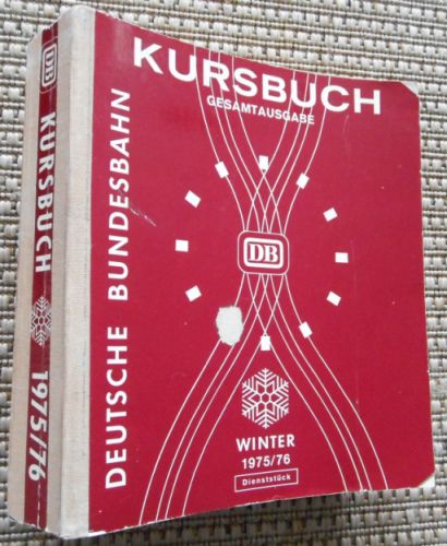 Kursbuch 1975 1976