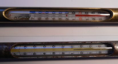 Schienenthermometer